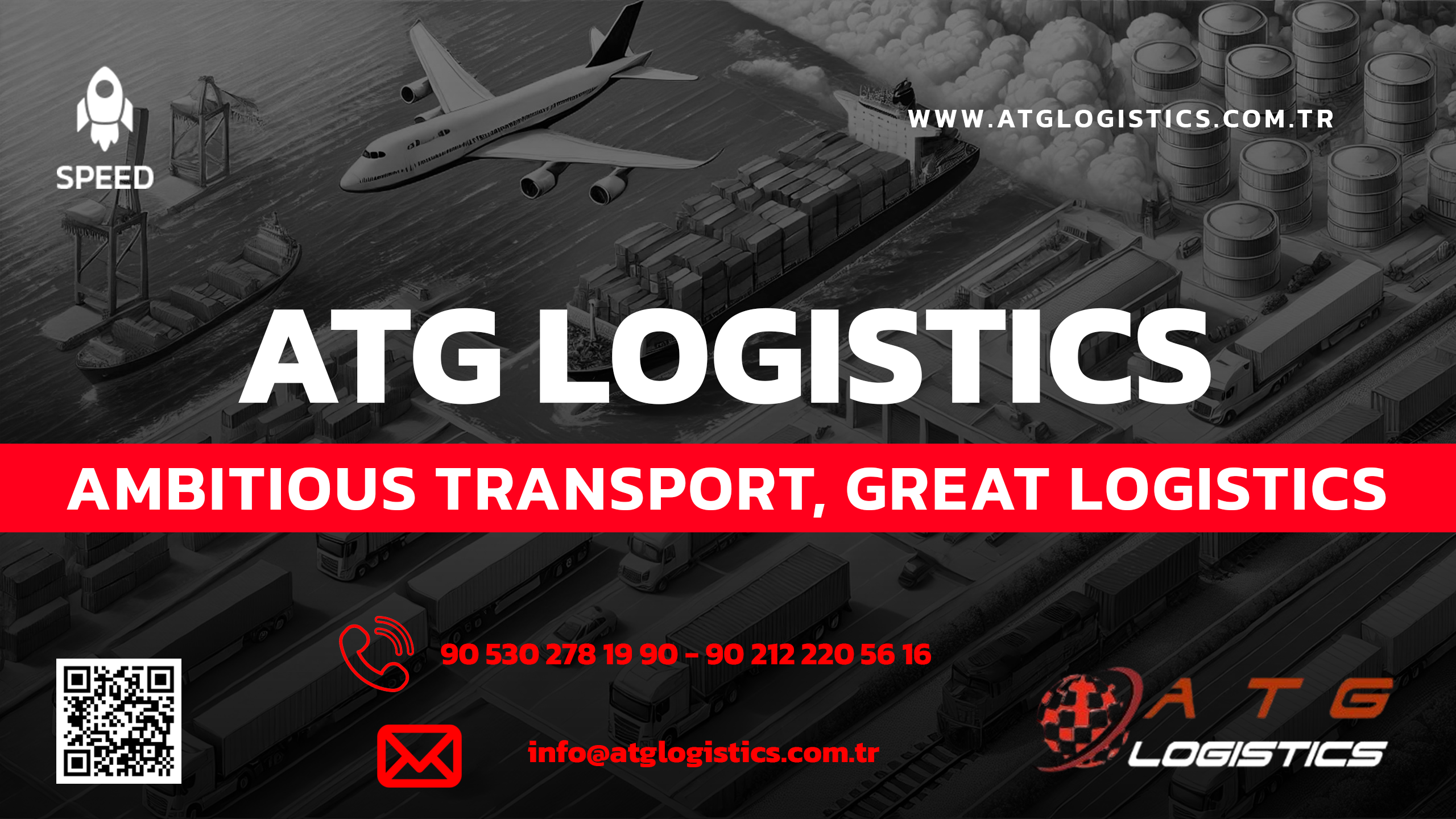 Global Shipping with ATG Logistics: Road, Air, Sea & Rail